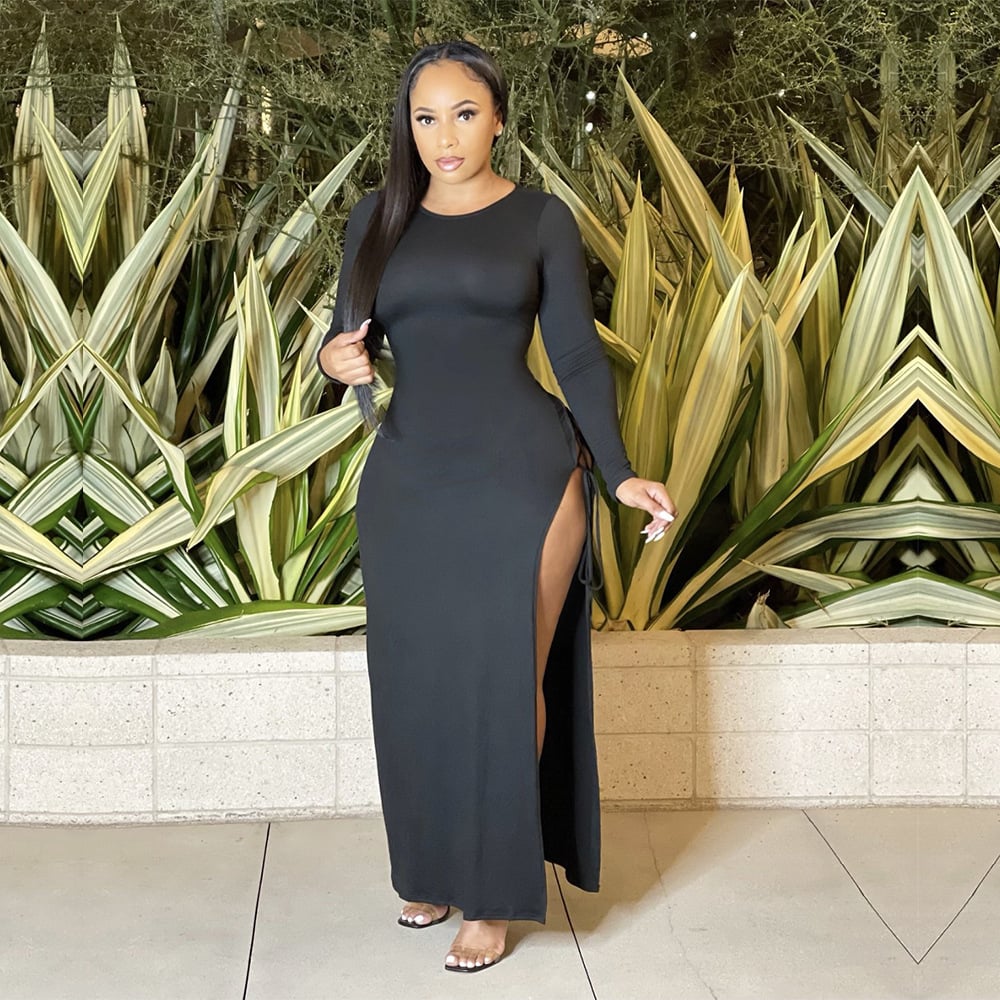 Long Sleeve Dress Image 4