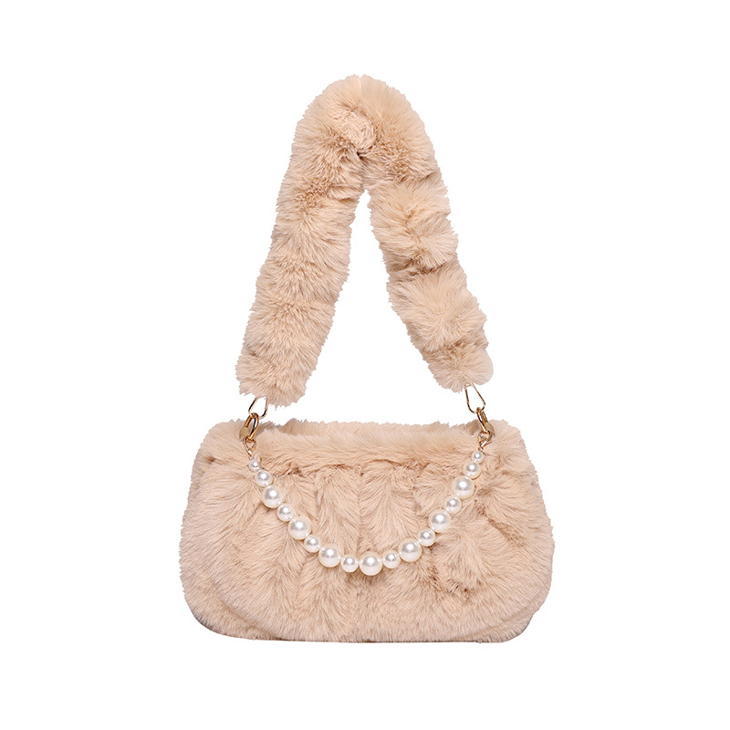 Light pink shoulder bag