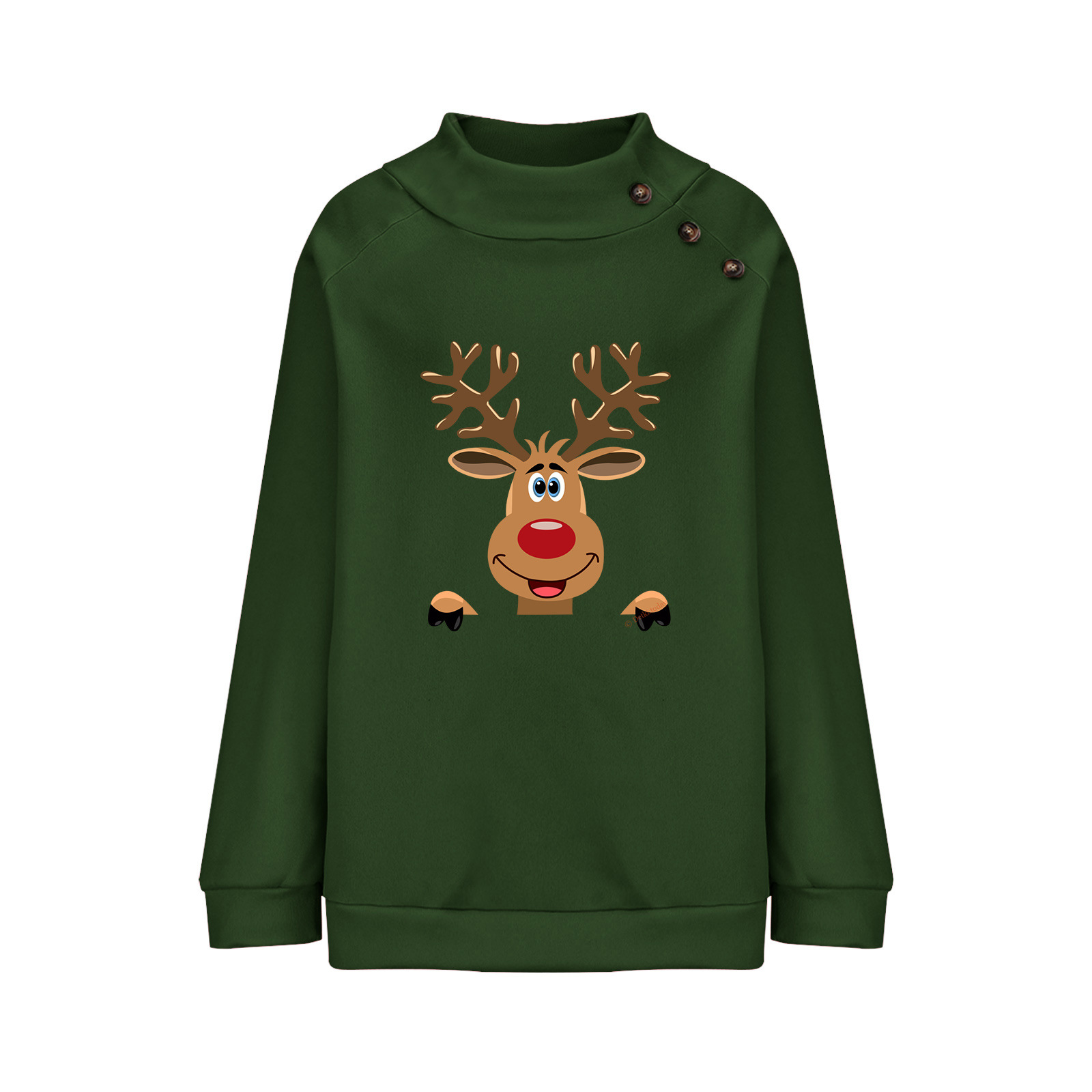 Deer Cartoon Sweater 5