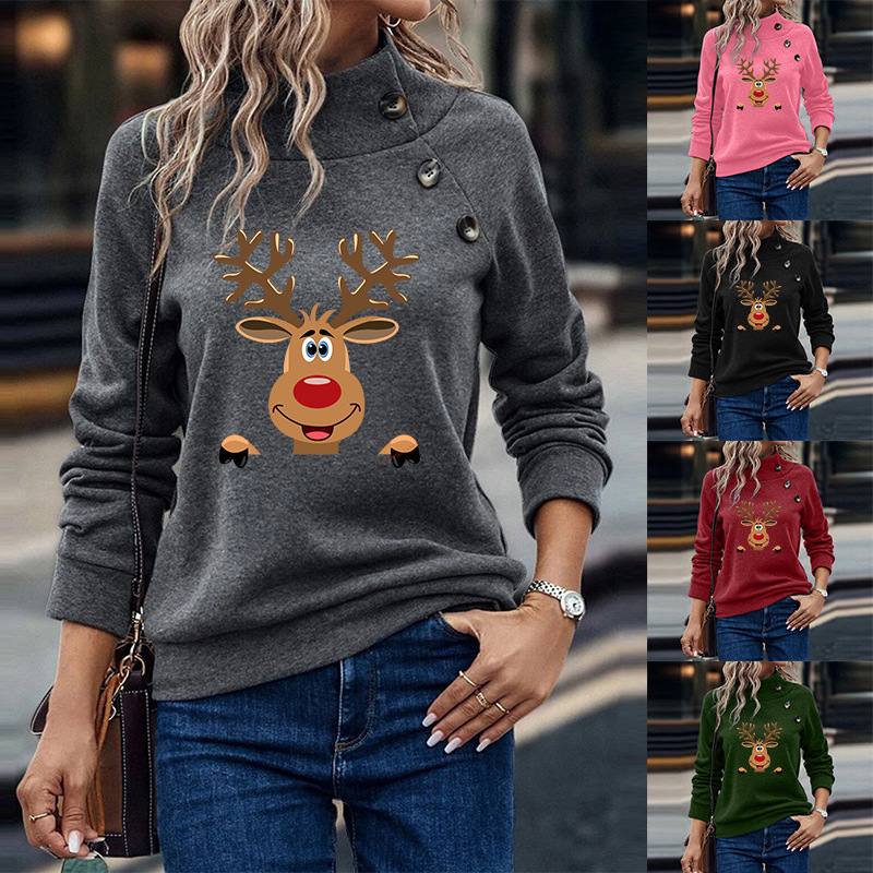 Deer Cartoon Sweater 7
