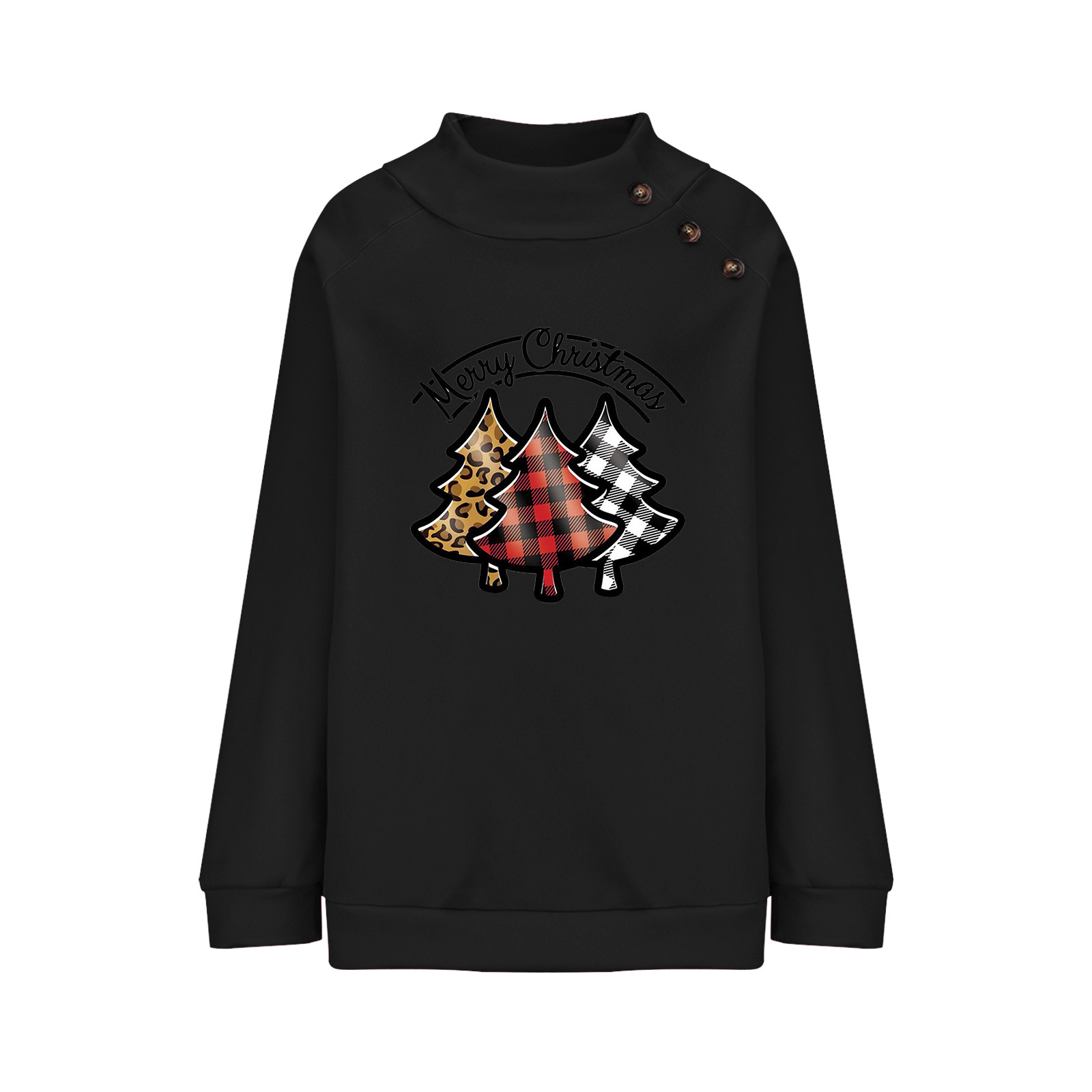 Cartoon Turtleneck Sweater Image 2