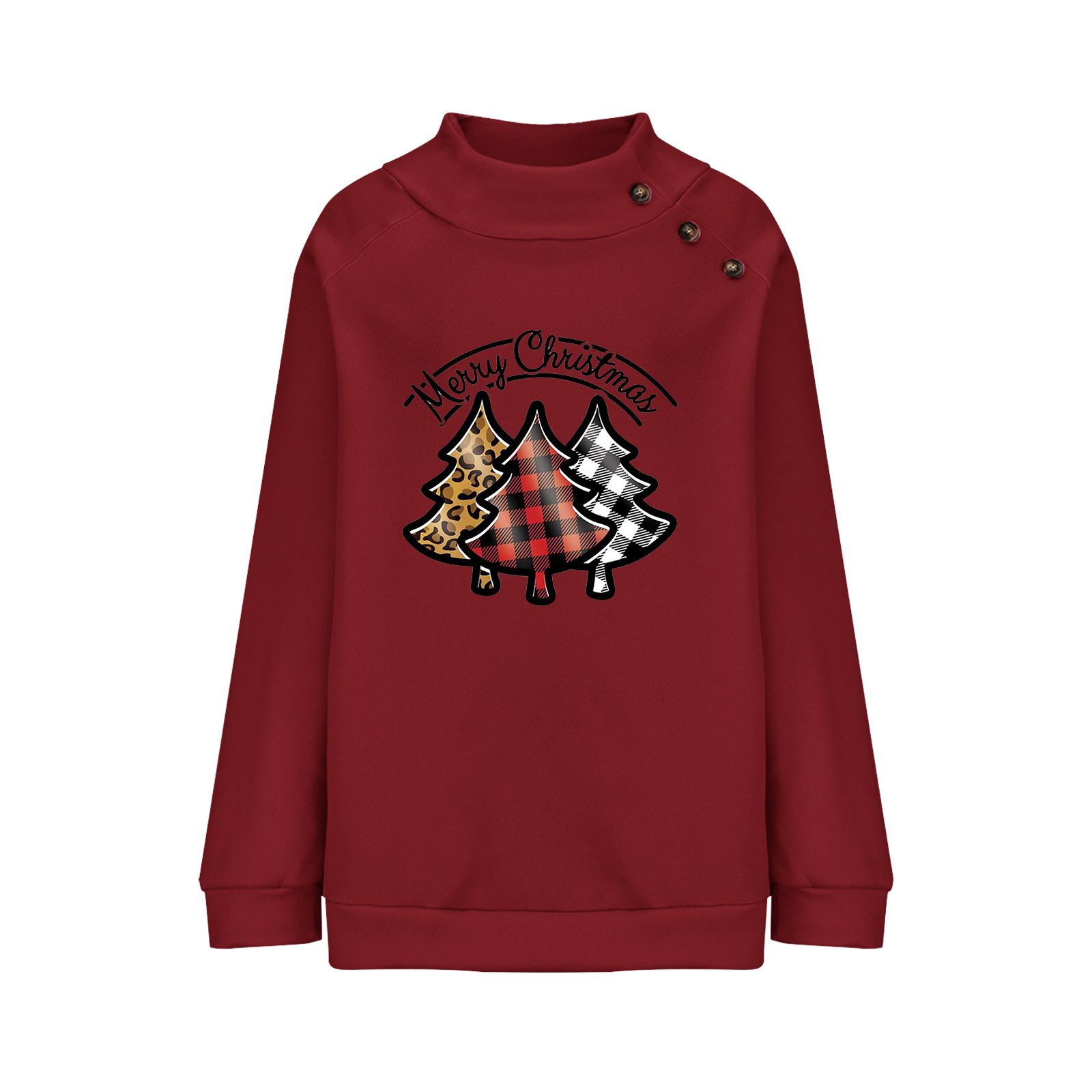 Cartoon Turtleneck Sweater Image 4