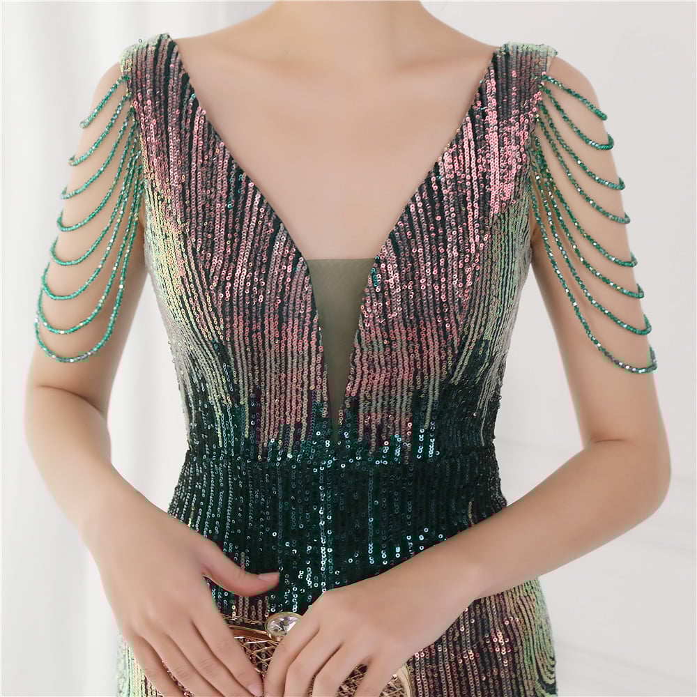 Fishtail Dress Side View