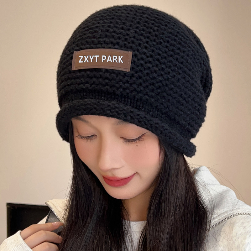 Wool Knitted Sleeve Cap - Image 4