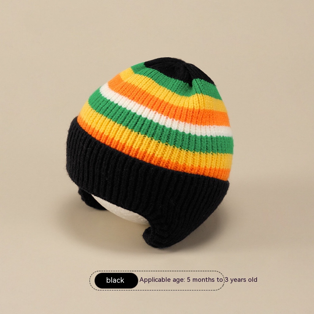 Rainbow Hat Brushed Blue