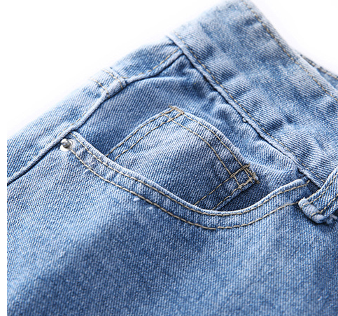Straight Cropped Jeans - Style 2