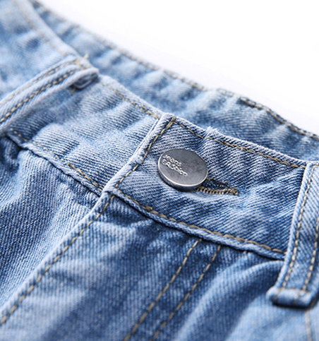 Straight Cropped Jeans - Style 4