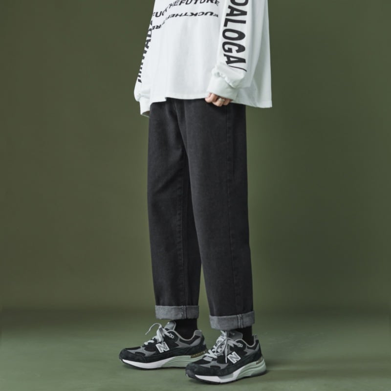 Straight Cropped Jeans - Style 5