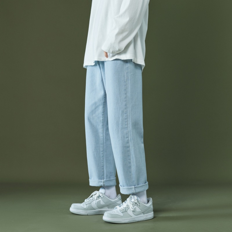 Straight Cropped Jeans - Style 6