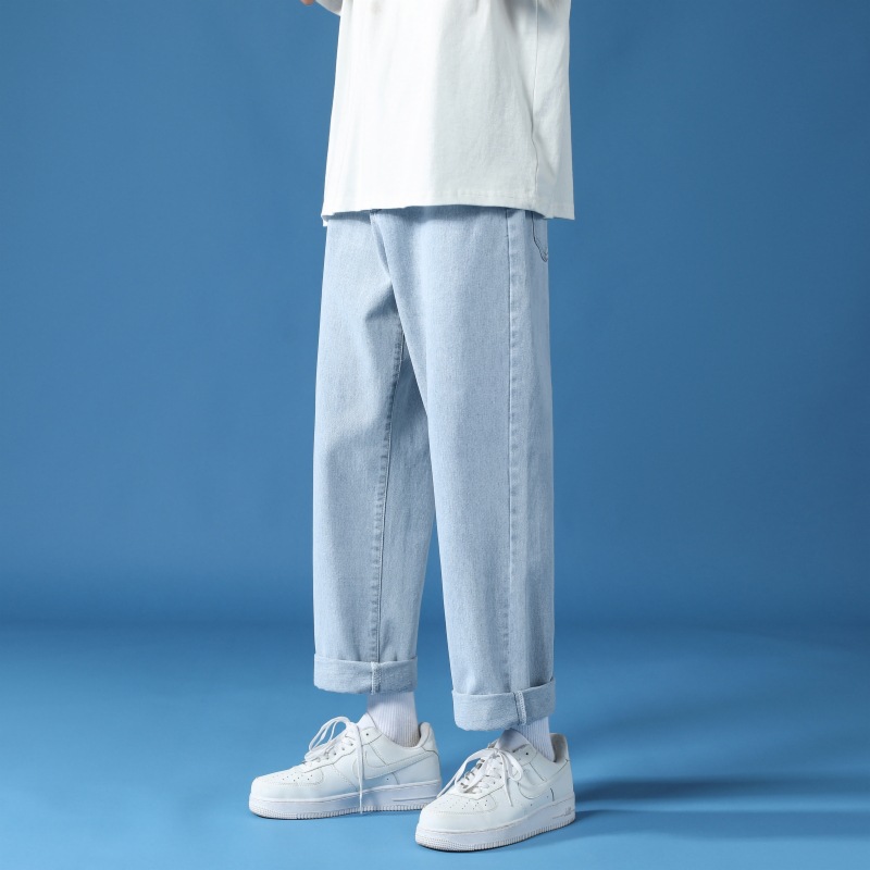 Men's Baggy Straight Trousers 7