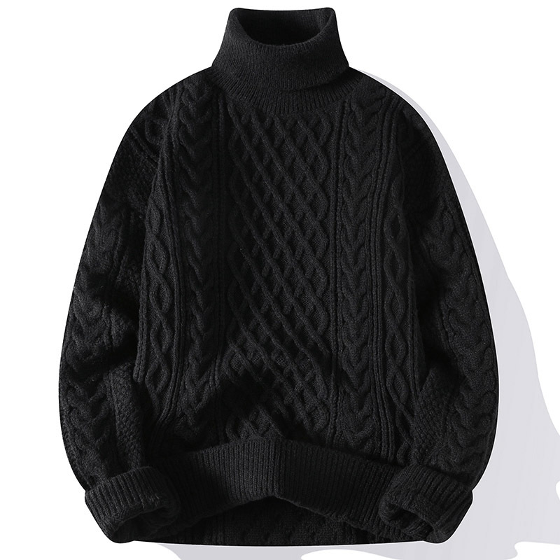 Vintage Jacquard Thick Sweater Image 3