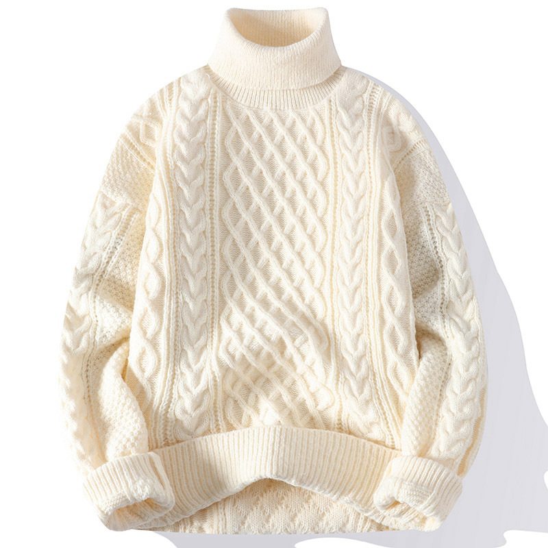 Vintage Jacquard Thick Sweater Image 10