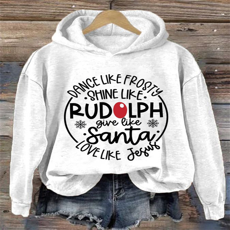 3D Letters Printed Hoodie 10