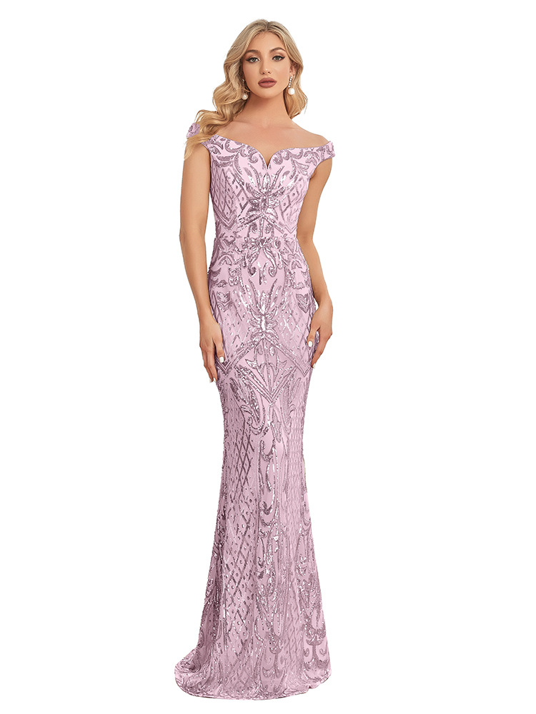 Elegant Fishtail Banquet Dress