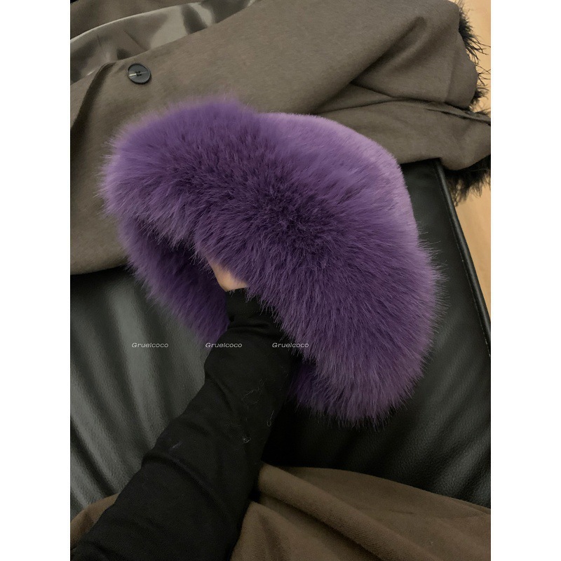 Plush Cold-proof Mink Fur Bucket Hat 5