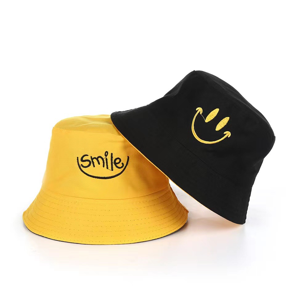 Double Sided Embroidery Bucket Hat 1
