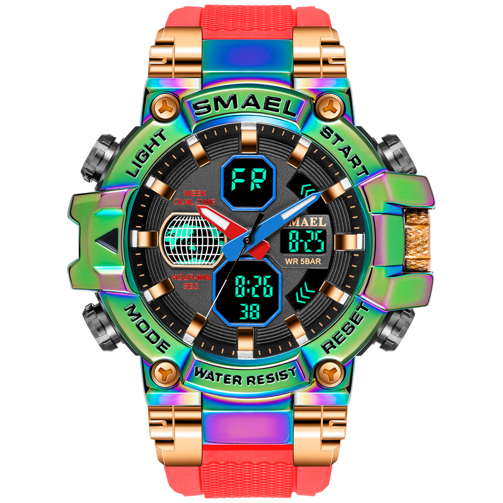 Colorful Alloy Watch 3