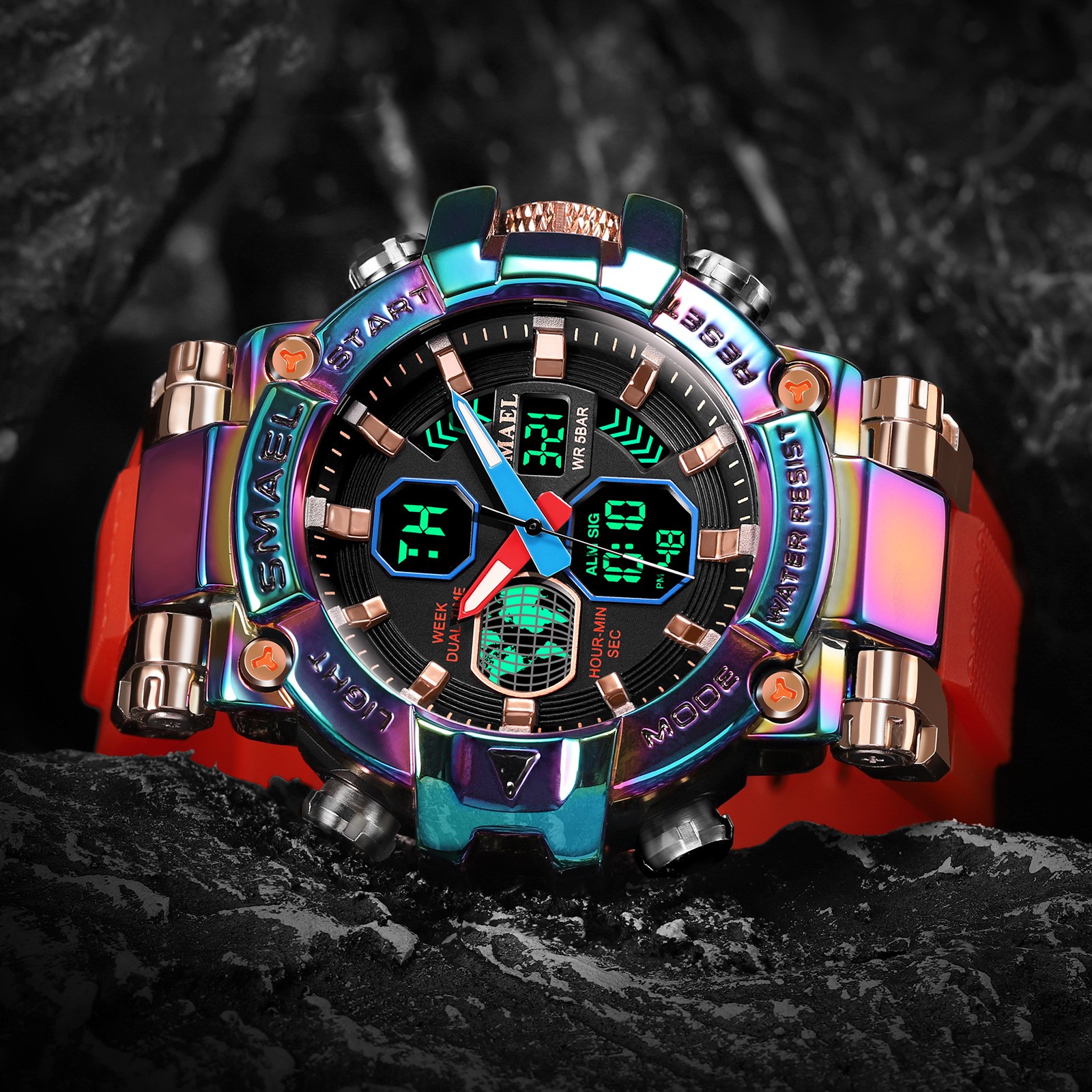 Colorful Alloy Watch 7