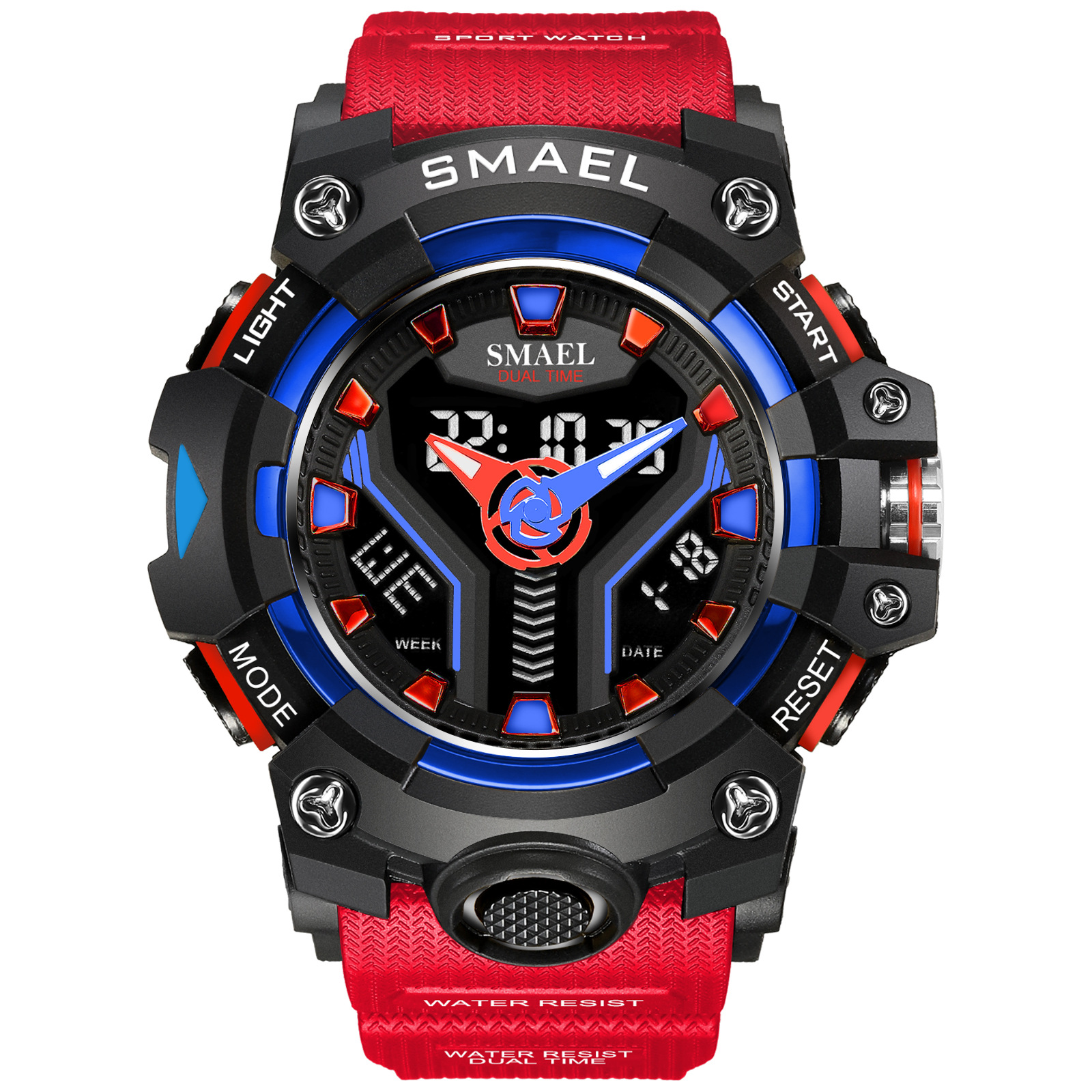 Waterproof Multifunctional Quartz Electronic Watch Image 5