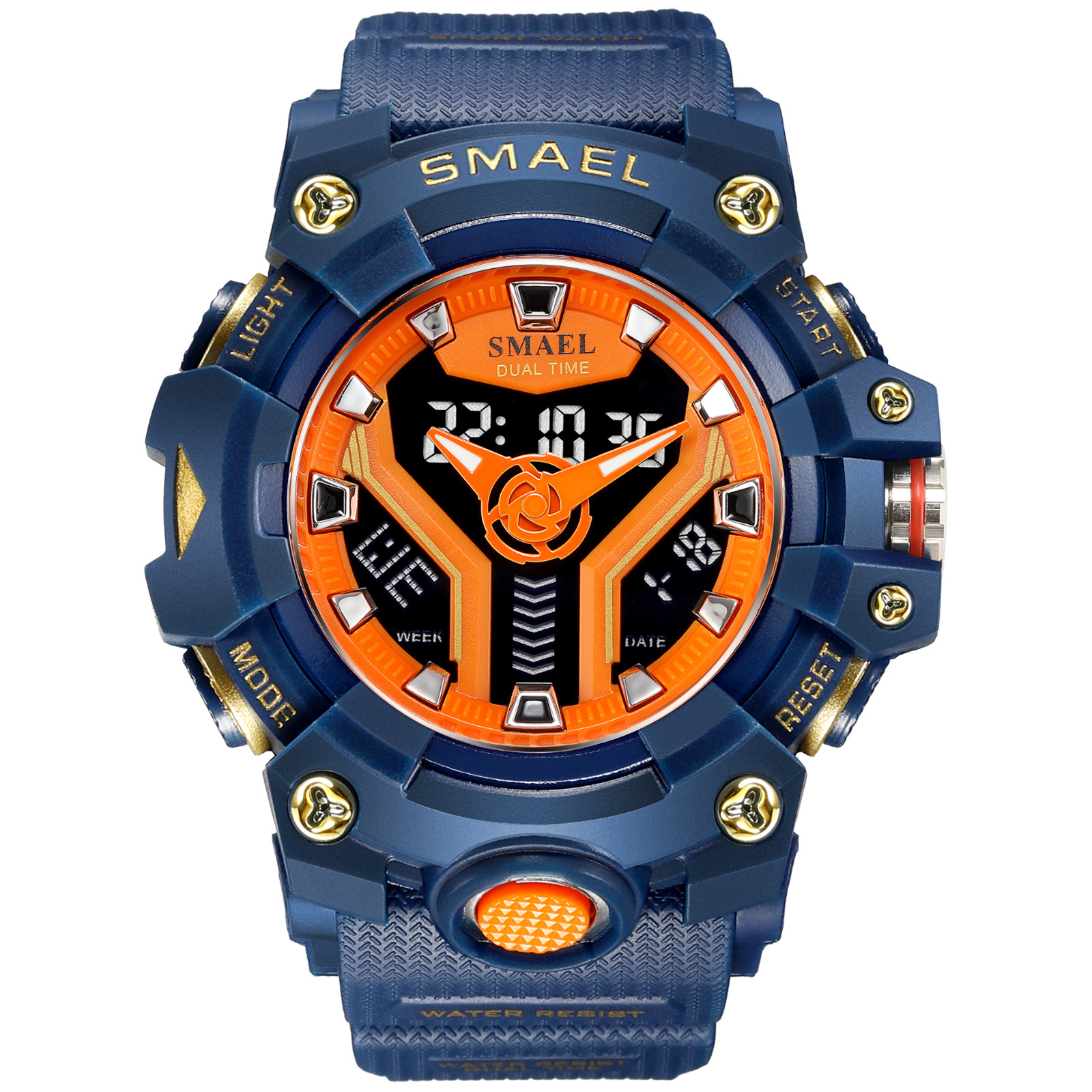 Waterproof Multifunctional Quartz Electronic Watch Image 6