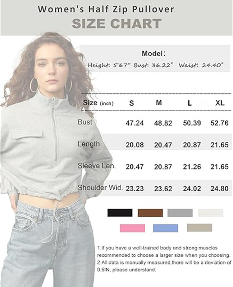 Women's Long Sleeve Casual Sweatshirt 1