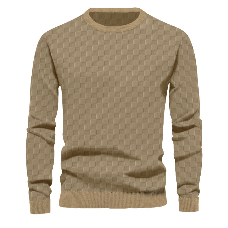Crew Neck Casual Base Long Sleeve Shirt Image 2