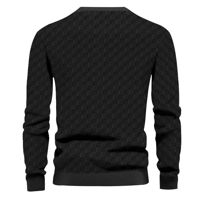 Crew Neck Casual Base Long Sleeve Shirt Image 7
