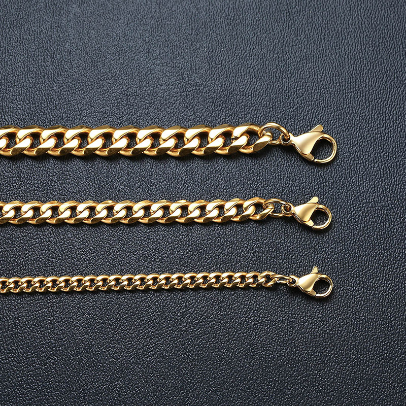 Cuban Link Chain Necklace Image 2