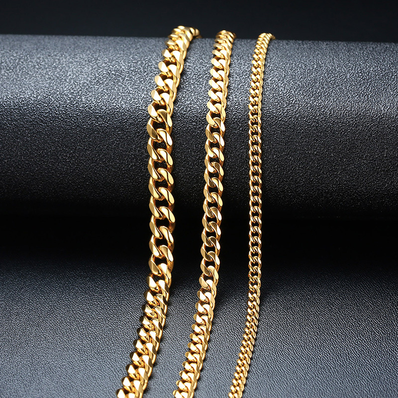 Cuban Link Chain Necklace Image 4