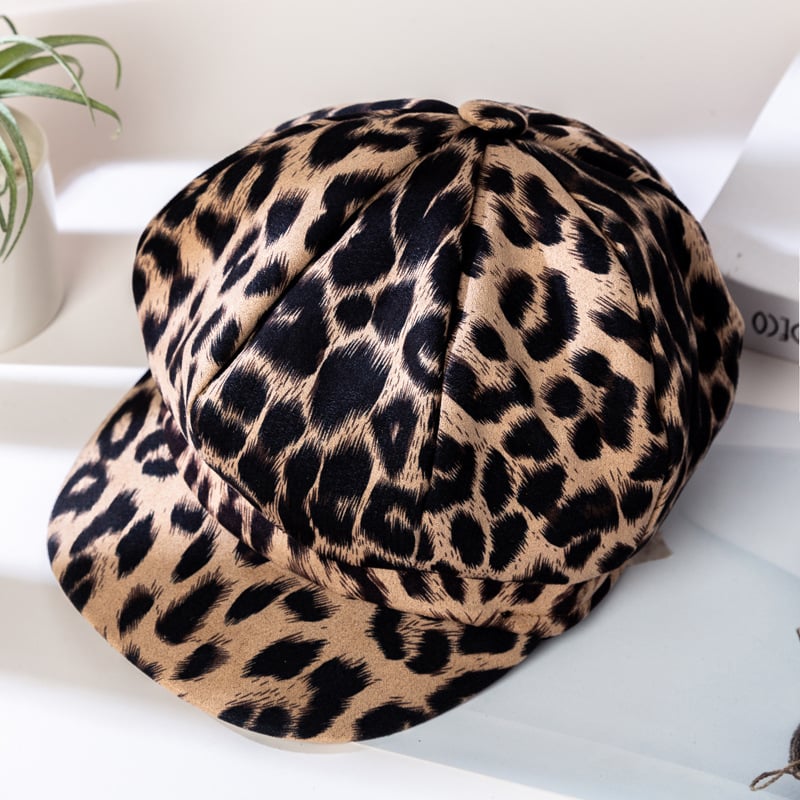 Leopard Print Hat 4