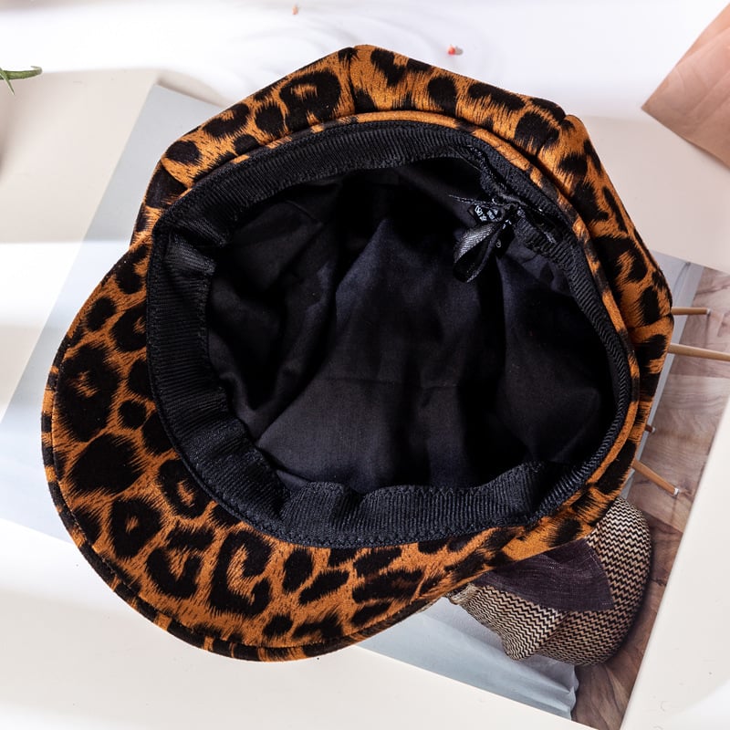 Leopard Print Hat 5