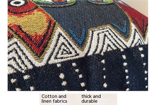 Almohada de gato de cara grande