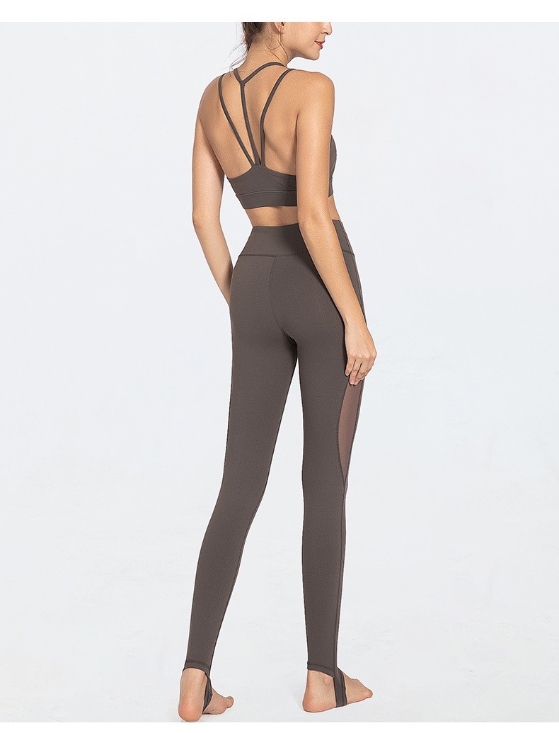 Mesh Stitching Track Pants Image 14