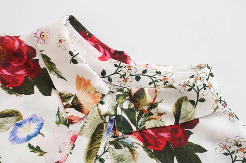 Flower Print Dress 4