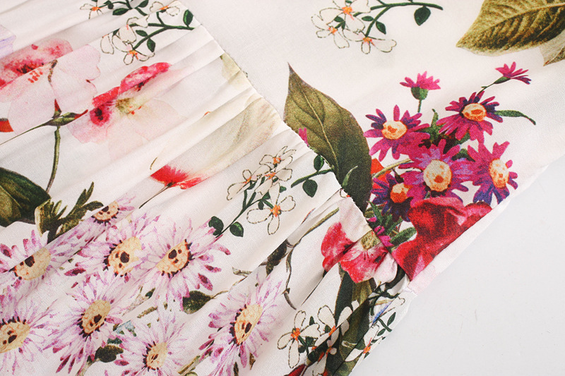 Flower Print Dress 5