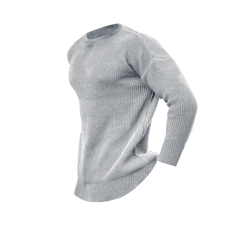 Men's Fashionable Knitted Pullover 5
