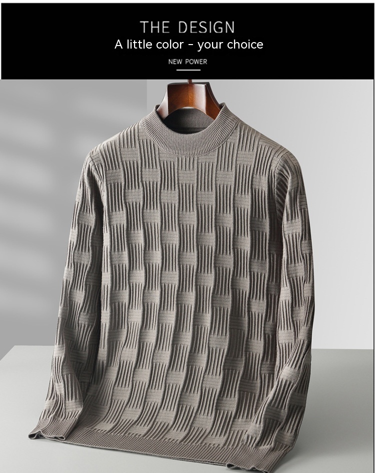 Men's Plus Size Sweater Style