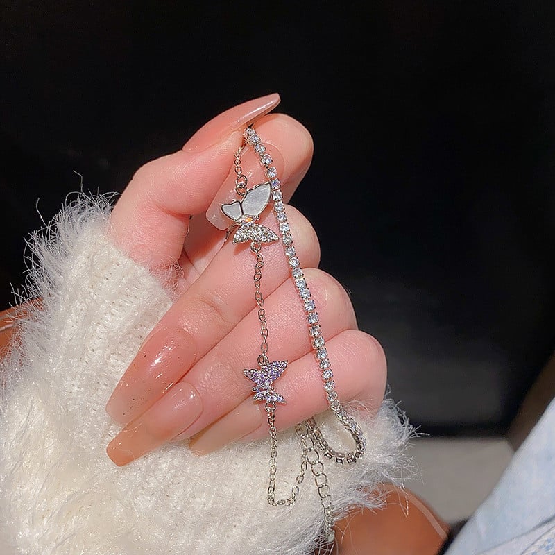 Super Zircon Butterfly Bracelet