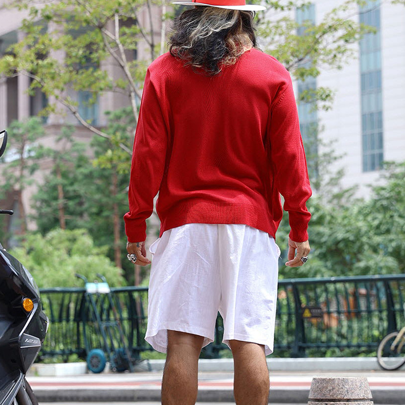 Knitted Sweater Side View