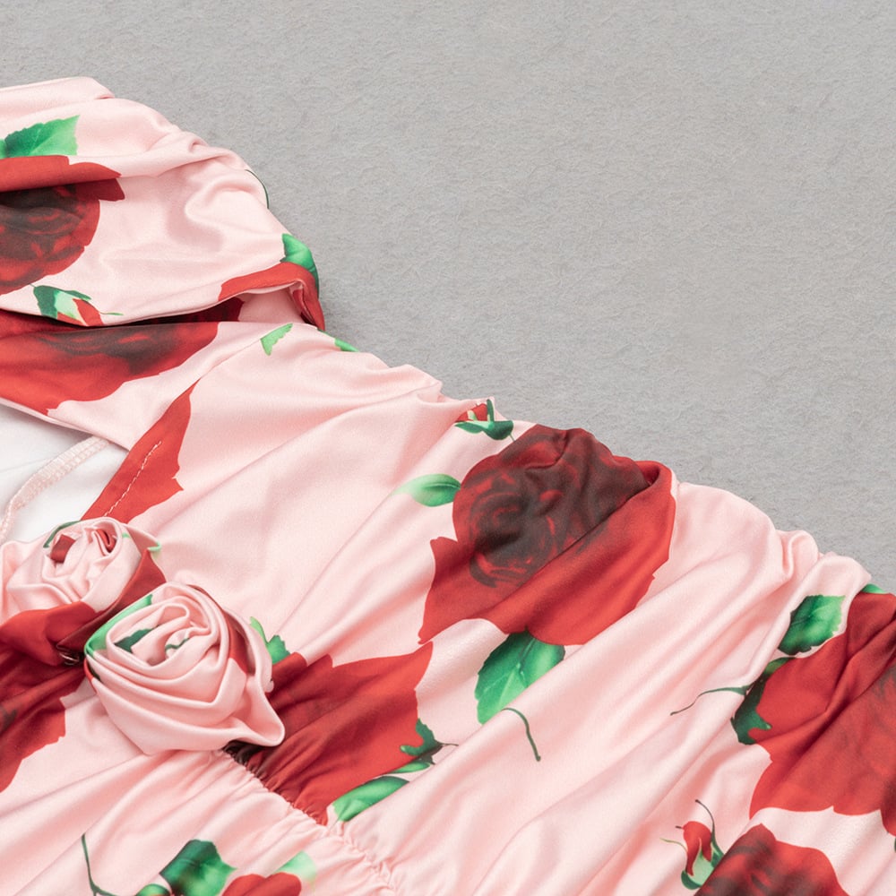 Halter Backless Dress Image 15