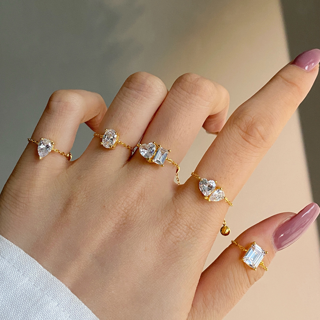 Sterling Silver Prism Fashion Ring - Image 5