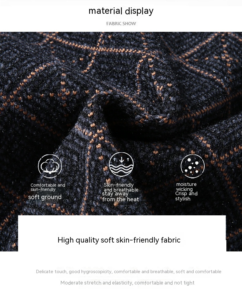 Brown Round Neck Sweater