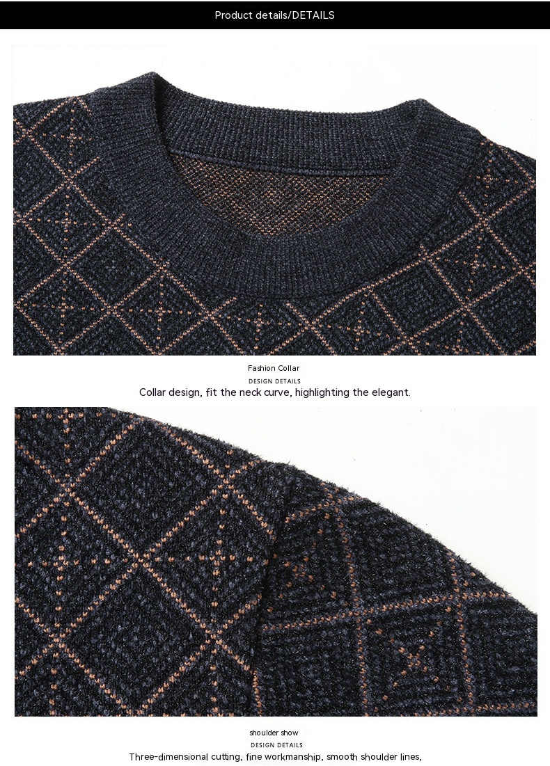 Round Neck Sweater Style 9