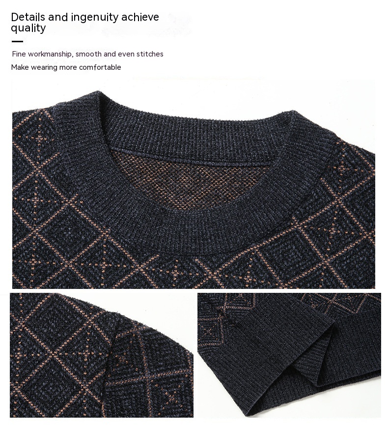 Round Neck Sweater Style 12