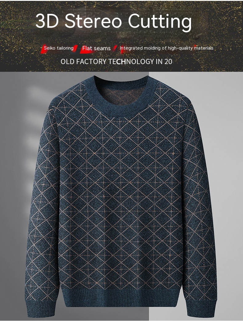 Round Neck Sweater Style 14