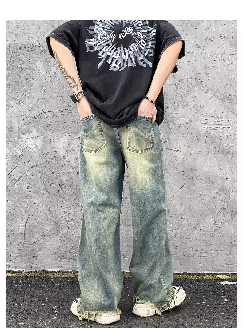 American High Street Vintage Jeans Men - Image 2