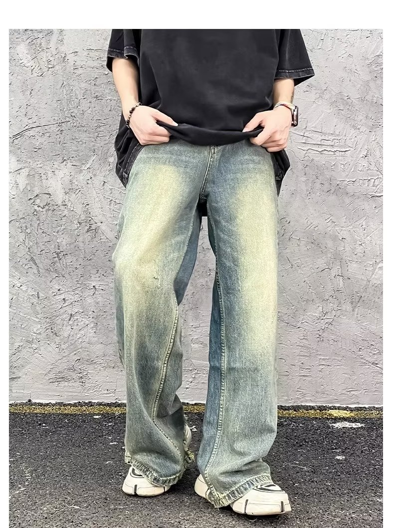 American High Street Vintage Jeans Men - Image 3