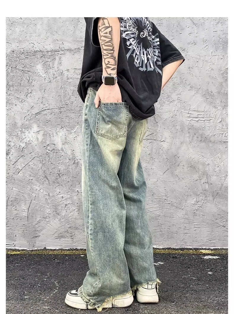 American High Street Vintage Jeans Men - Image 4