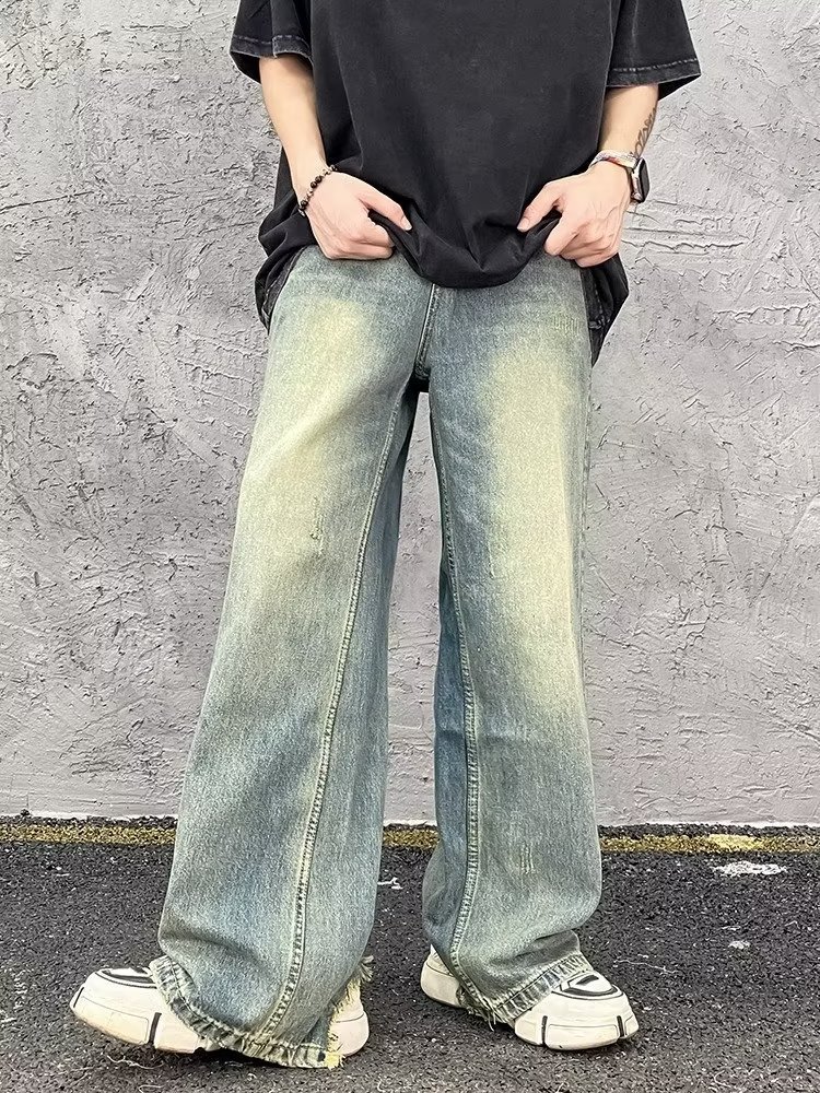 American High Street Vintage Jeans Men - Image 5