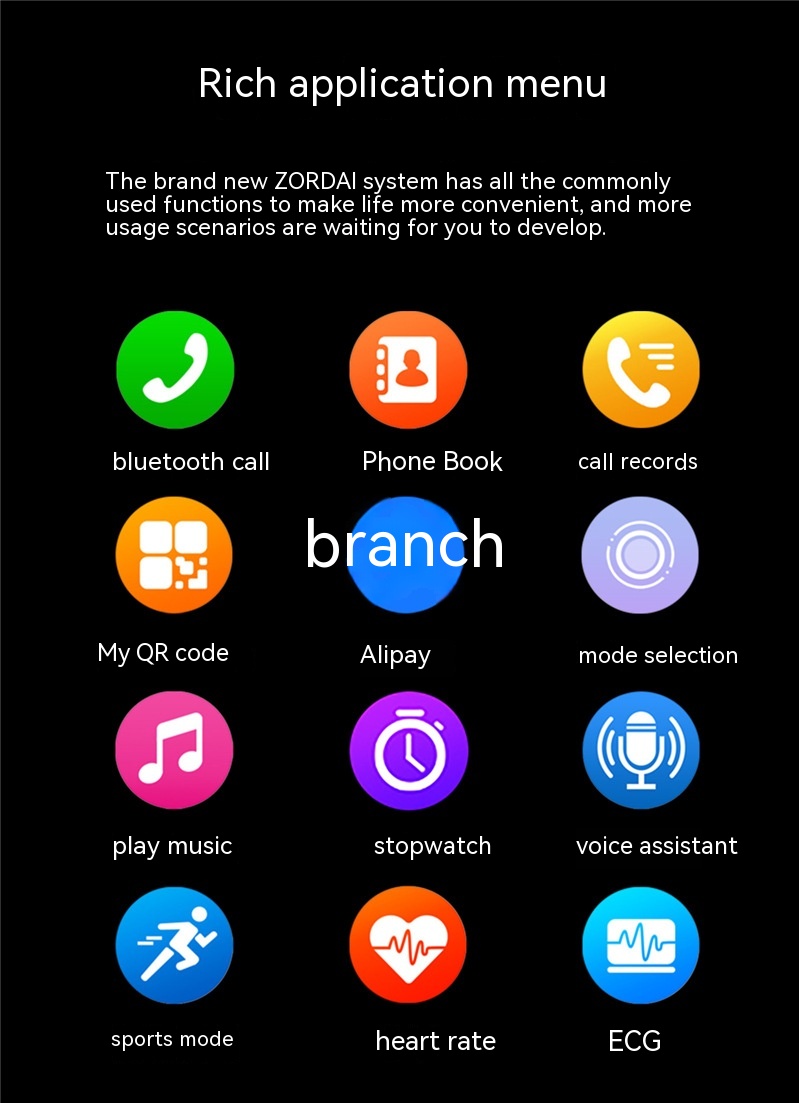 ZD5UM Smart Watch Image 2